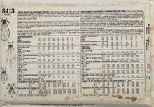 Load image into Gallery viewer, 1987 Vintage Sewing Pattern: Simplicity 8413