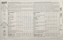 Load image into Gallery viewer, 1987 Vintage Sewing Pattern: Simplicity 8433