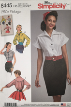 Load image into Gallery viewer, 1950’s Reproduction Sewing Pattern: Simplicity 8445