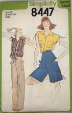 Load image into Gallery viewer, 1978 Vintage Sewing Pattern: Simplicity 8447