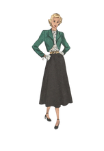 Load image into Gallery viewer, 1940's Reproduction Sewing Pattern: Simplicity 8462