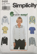 Load image into Gallery viewer, 1990’s Vintage Sewing Pattern: Simplicity 8468