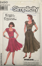 Load image into Gallery viewer, 1988 Vintage Sewing Pattern: Simplicity 8490