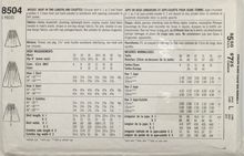 Load image into Gallery viewer, 1988 Vintage Sewing Pattern: Simplicity 8504