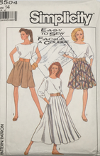 Load image into Gallery viewer, 1988 Vintage Sewing Pattern: Simplicity 8504