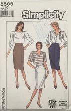 Load image into Gallery viewer, 1988 Vintage Sewing Pattern: Simplicity 8505