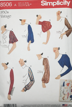 Load image into Gallery viewer, 1930's Reproduction Sewing Pattern: Simplicity  8506