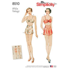 Load image into Gallery viewer, 1930's Reproduction Sewing Pattern: Simplicity 8510
