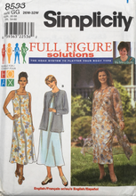 Load image into Gallery viewer, 1998 Vintage Sewing Pattern: Simplicity 8533
