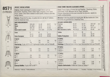 Load image into Gallery viewer, 1940's Reproduction Vintage Sewing Pattern: Simplicity 8571