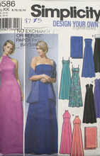 Load image into Gallery viewer, 2002 Sewing Pattern: Simplicity 5586