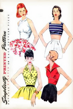 Load image into Gallery viewer, 1950’s Reproduction Sewing Pattern: Simplicity 8645