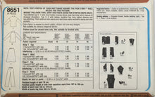 Load image into Gallery viewer, 1978 Vintage Sewing Pattern: Simplicity 8651