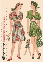 Load image into Gallery viewer, 1940's Reproduction Sewing Pattern: Simplicity 8654