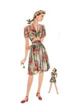 Load image into Gallery viewer, 1940's Reproduction Sewing Pattern: Simplicity 8654