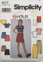 Load image into Gallery viewer, 1990’s Vintage Sewing Pattern: Simplicity 8672