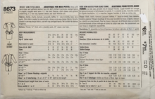 Load image into Gallery viewer, 1988 Vintage Sewing Pattern: Simplicity 8673