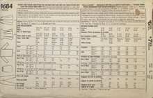 Load image into Gallery viewer, 1988 Vintage Sewing Pattern: Simplicity 8684