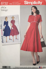 Load image into Gallery viewer, 1950’s Reproduction Sewing Pattern: Simplicity 8732