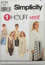 Load image into Gallery viewer, 1996 Vintage Sewing Pattern: Simplicity 8744