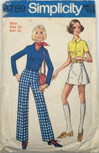 Load image into Gallery viewer, 1970 Vintage Sewing Pattern: Simplicity 8759