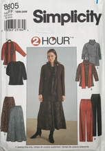 Load image into Gallery viewer, 2000's Sewing Pattern: Simplicity 8805