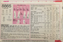Load image into Gallery viewer, 1970 Vintage Sewing Pattern: Simplicity 8865