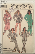 Load image into Gallery viewer, 1988  Vintage Sewing Pattern: Simplicity 8874