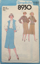 Load image into Gallery viewer, 1979 Vintage Sewing Pattern: Simplicity 8930