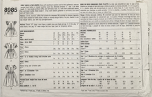 Load image into Gallery viewer, 1989 Vintage Sewing Pattern: Simplicity 8985