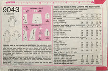 Load image into Gallery viewer, 1973 Vintage Sewing Pattern: Simplicity 9043