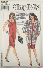 Load image into Gallery viewer, 1989 Vintage Sewing Pattern: Simplicity 9081