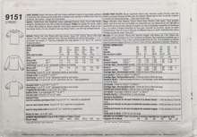 Load image into Gallery viewer, 1994 Vintage Sewing Pattern: Simplicity 9151
