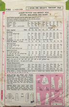Load image into Gallery viewer, 1971 Vintage Sewing Pattern: Simplicity 9182
