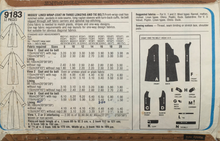 Load image into Gallery viewer, 1979 Vintage Sewing Pattern: Simplicity 9183