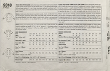 Load image into Gallery viewer, 1989 Vintage Sewing Pattern: Simplicity 9318
