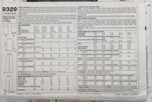 Load image into Gallery viewer, 2000 Sewing Pattern: Simplicity 9329