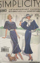Load image into Gallery viewer, 1928 Reproduction Sewing Pattern: Simplicity 9360