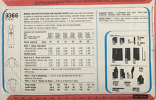 Load image into Gallery viewer, 1980  Vintage Sewing Pattern: Simplicity 9366