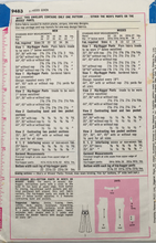 Load image into Gallery viewer, 1971 Vintage Sewing Pattern: Simplicity 9483