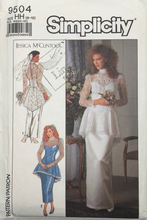 Load image into Gallery viewer, 1989 Vintage Sewing Pattern: Simplicity 9504