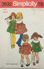 Load image into Gallery viewer, 1970 Vintage Sewing Pattern: Simplicity 9532
