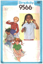 Load image into Gallery viewer, 1980 Vintage Sewing Pattern: Simplicity 9566