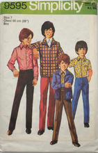 Load image into Gallery viewer, 1974 Vintage Sewing Pattern: Simplicity 9595