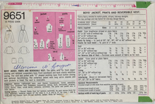 Load image into Gallery viewer, 1972 Vintage Sewing Pattern: Simplicity 9651