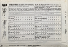 Load image into Gallery viewer, 1990 Vintage Sewing Pattern: Simplicity 9704