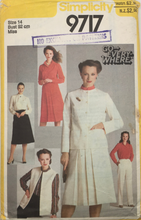 Load image into Gallery viewer, 1981 Vintage Sewing Pattern: Simplicity 9717