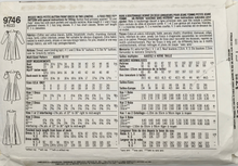Load image into Gallery viewer, 1990 Vintage Sewing Pattern: Simplicity 9746