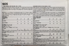 Load image into Gallery viewer, 2001 Sewing Pattern: Simplicity 9805