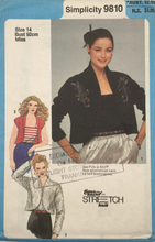 Load image into Gallery viewer, 1981 Vintage Sewing Pattern: Simplicity 9810